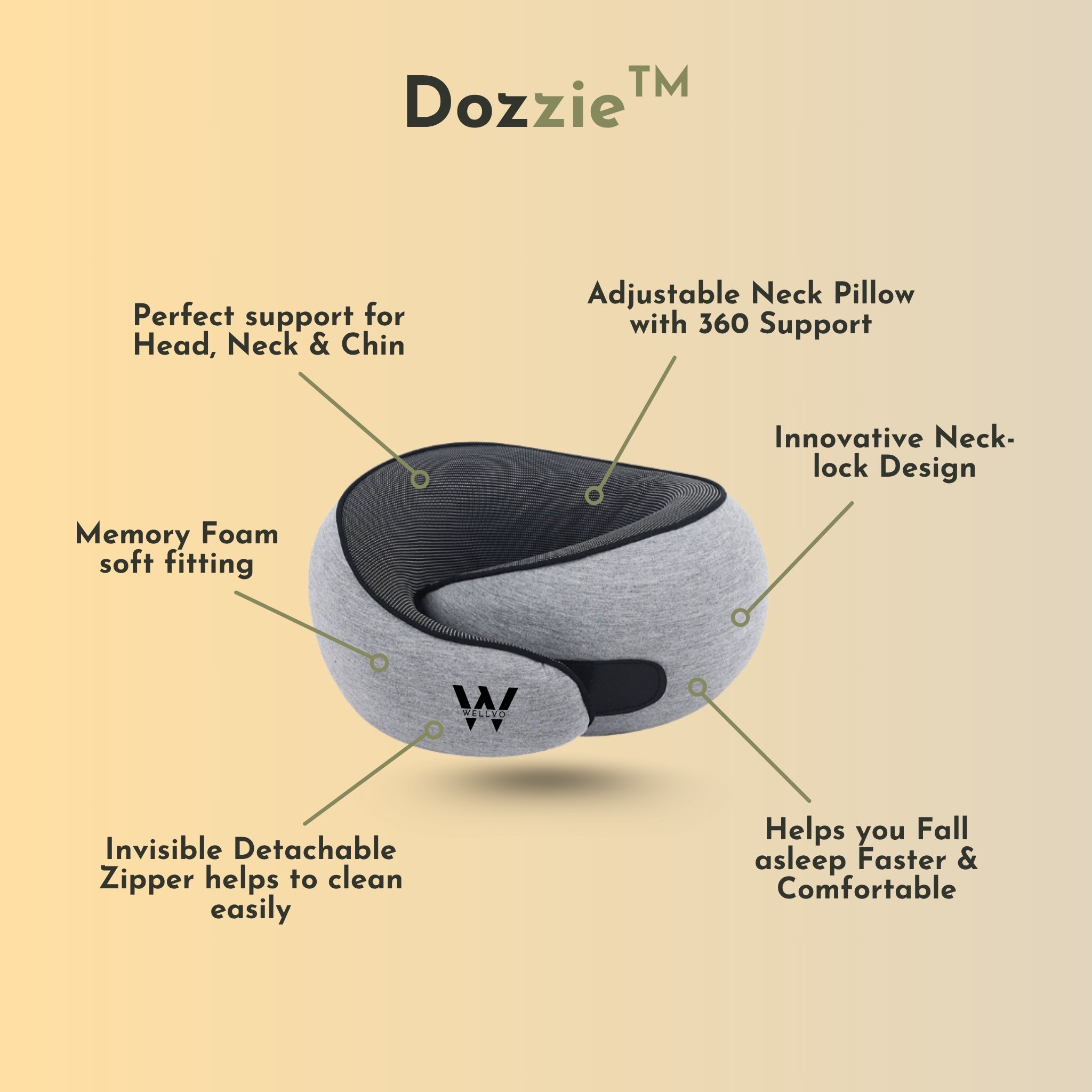 Dozzie™ – Travel Pillow