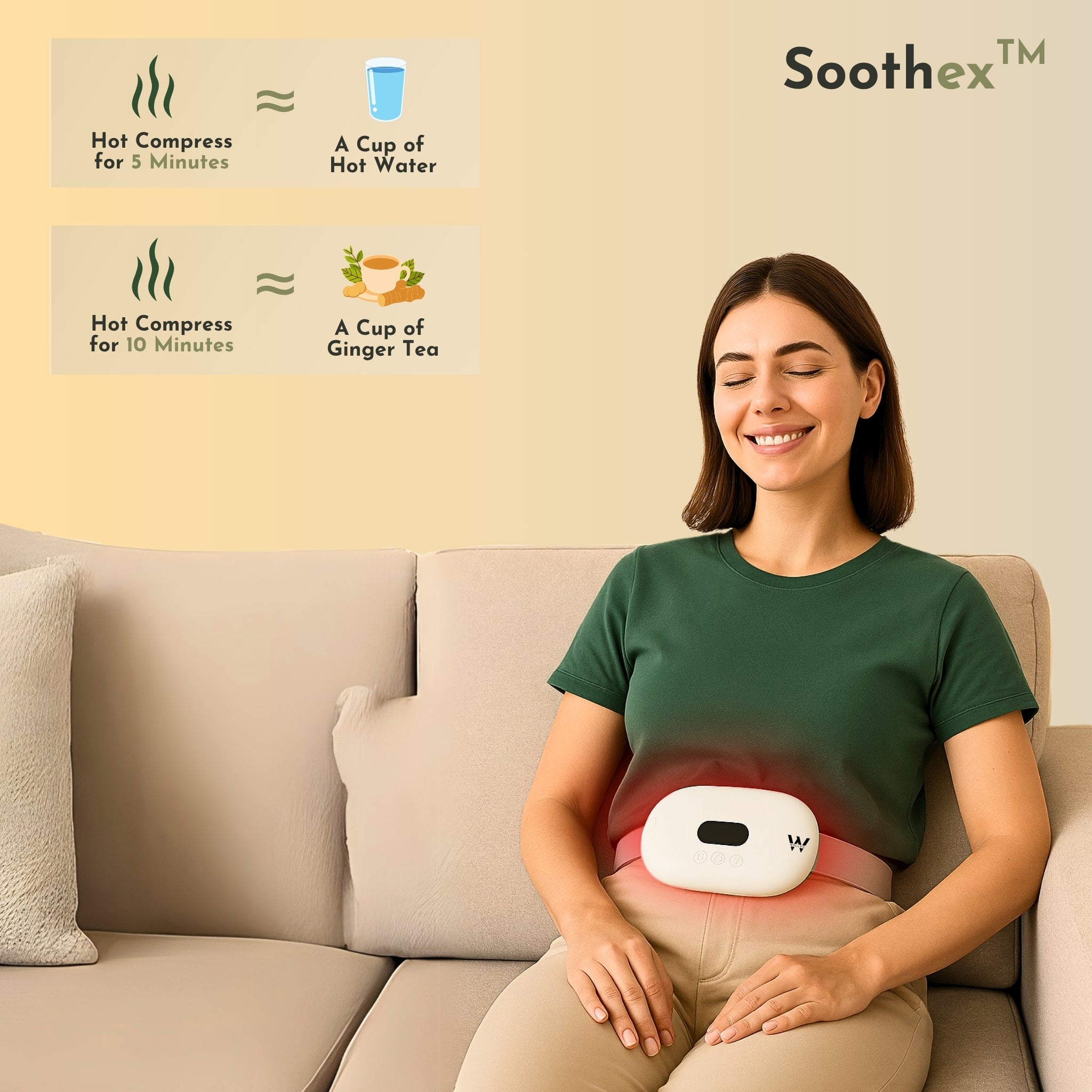 Soothex™ – Period & Back Pain Relief Device